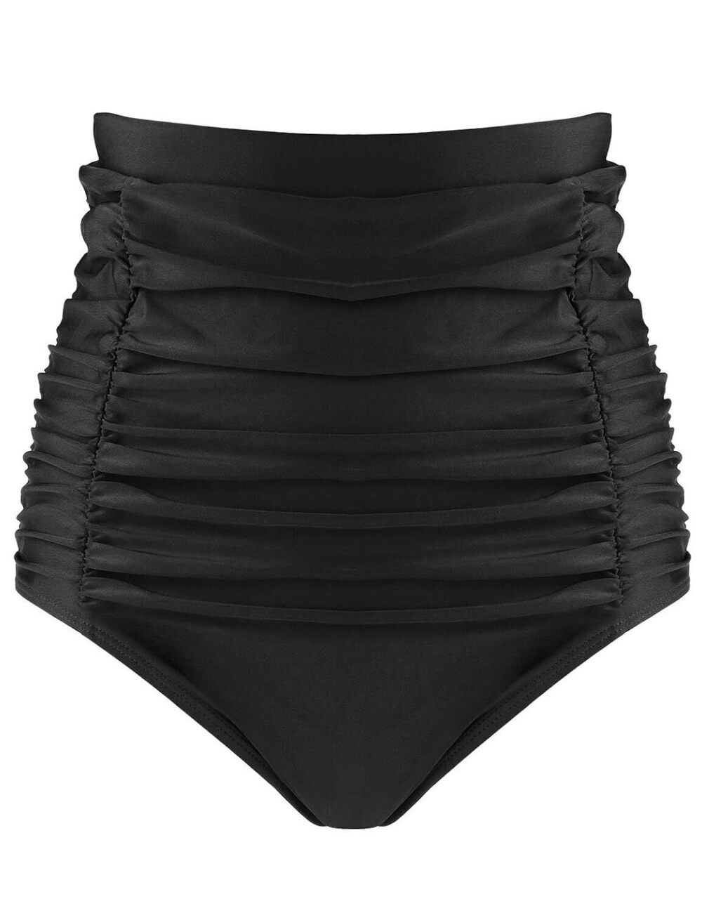 High Waisted Bikini Bottom Tummy Control Women